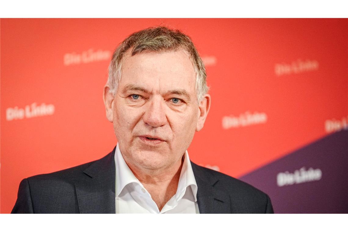 Linksparteichef Jan van Aken weist Kritik an der Linken zurück. (Archivbild)
