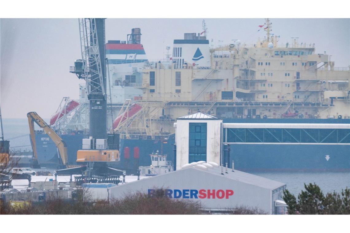 LNG-Terminals spielen eine wichtige Rolle.