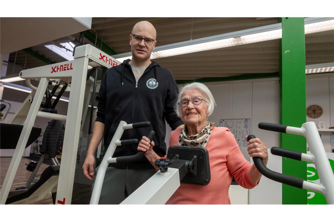 "Disziplin ist alles" - 100-Jährige im Fitness-Studio Lord hat ihr Leben lang viel Sport gemacht. (Archivbild)
