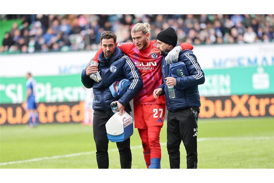 Saison für Schalke-Keeper vorbei Loris Karius nach der Verletzung