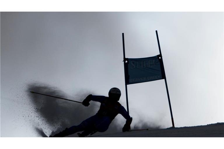 Luca de Aliprandini aus Italien tritt während des Weltcup-Riesenslalom-Rennens der Männer in Beaver Creek an.