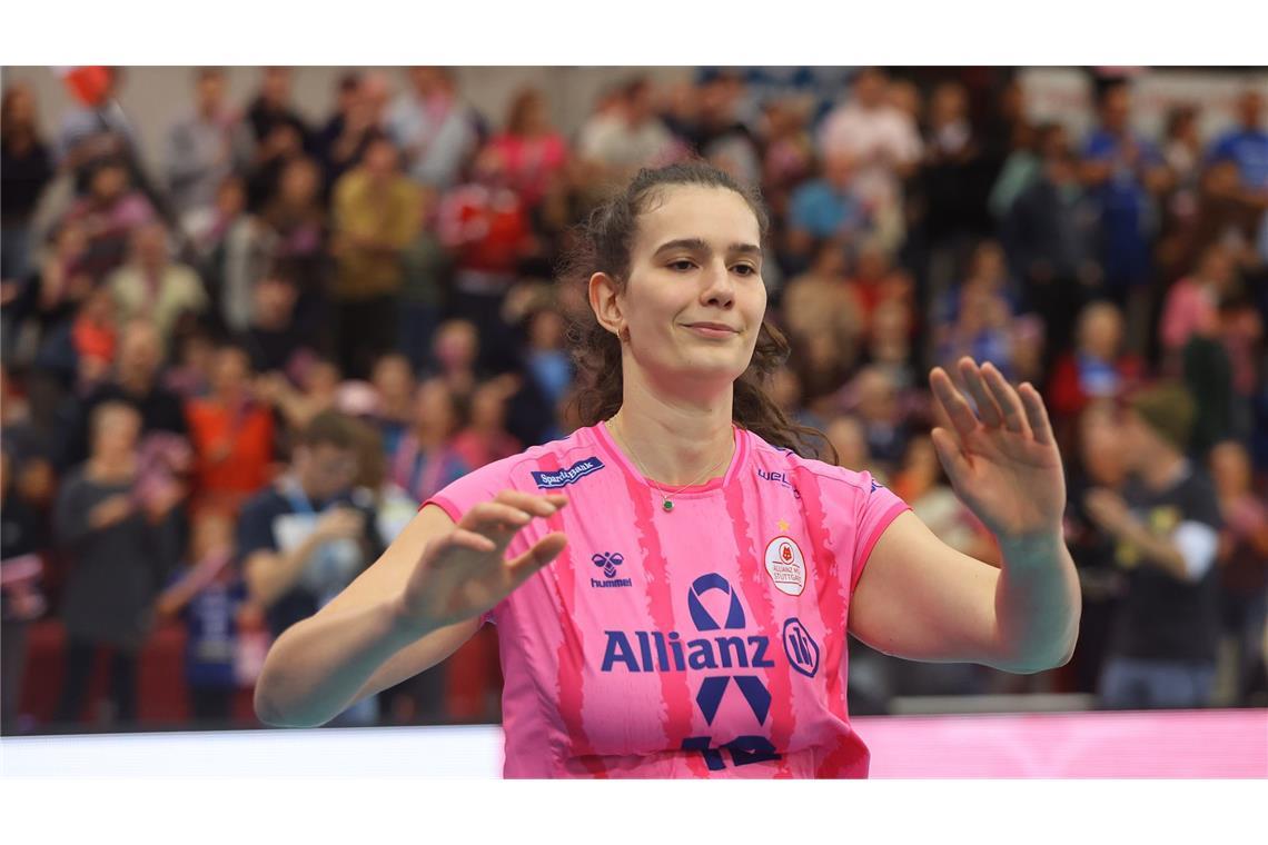 Lucia Varela mit einer starken Aufschlagserie