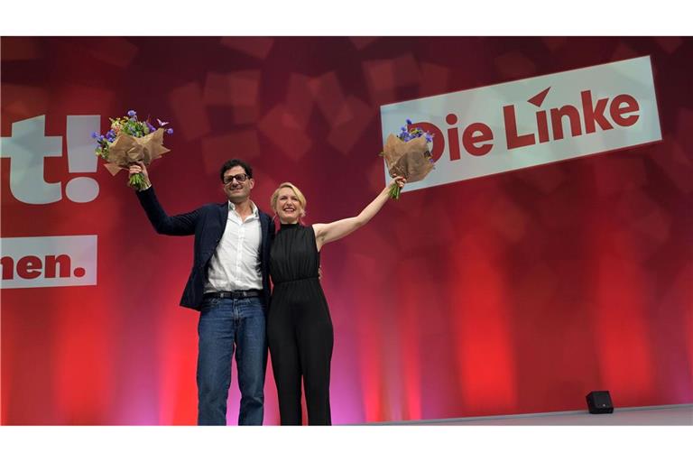 Luigi Pantisano steht gemeinsam mit Ines Schwerdtner an der Spitze der Linken.