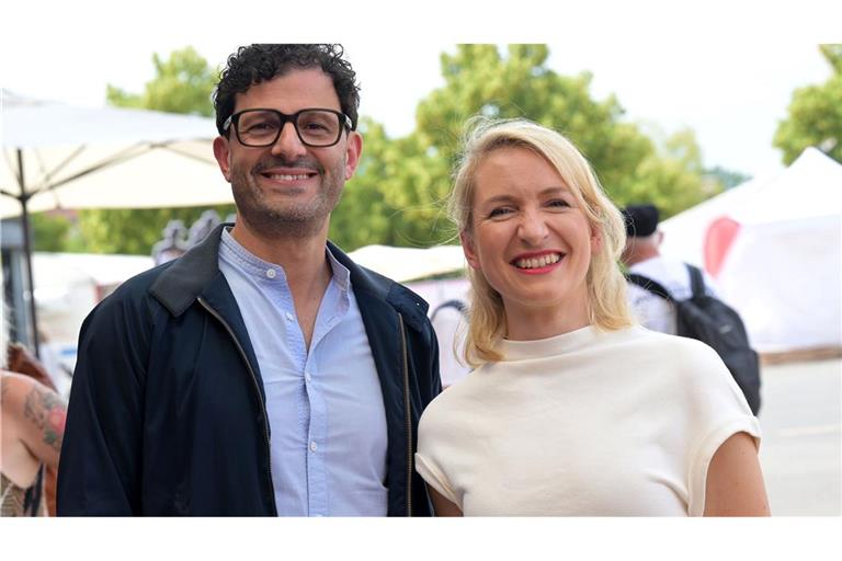 Luigi Pantisano und Ines Schwerdtner sind die neue Linken-Doppelspitze.