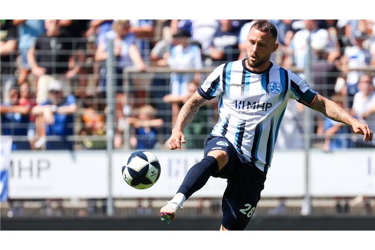 Lukas Kiefer und die Kickers wollen in die nächste Runde.