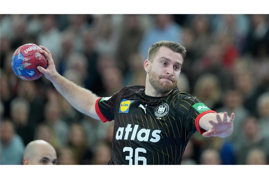 Das ist der Kader von Bundestrainer Alfred Gislason Lukas Mertens, Linksaußen, 22.3.1996, SC Magdeburg, 57 LS, 129 Tore