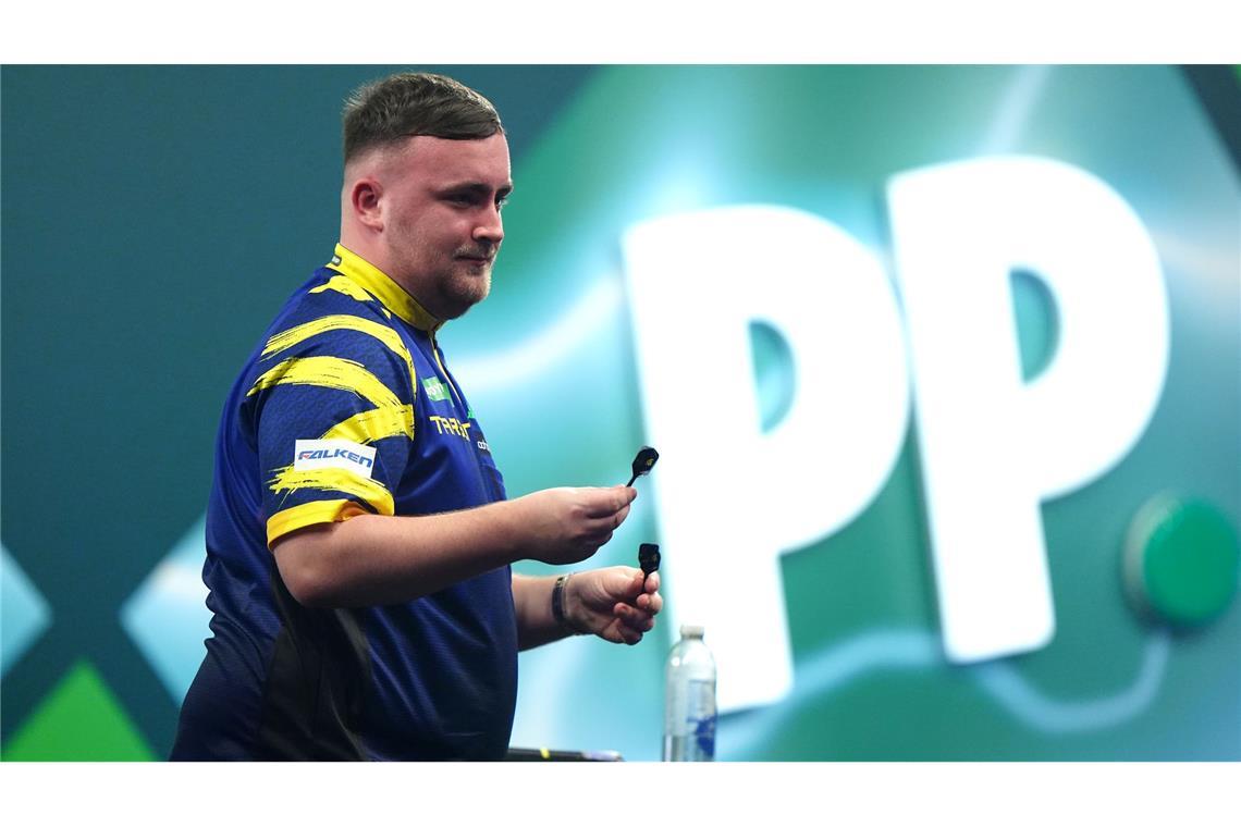 Luke Littler musste sich als Kind einer Operation an den Augen unterziehen. (Archivbild)