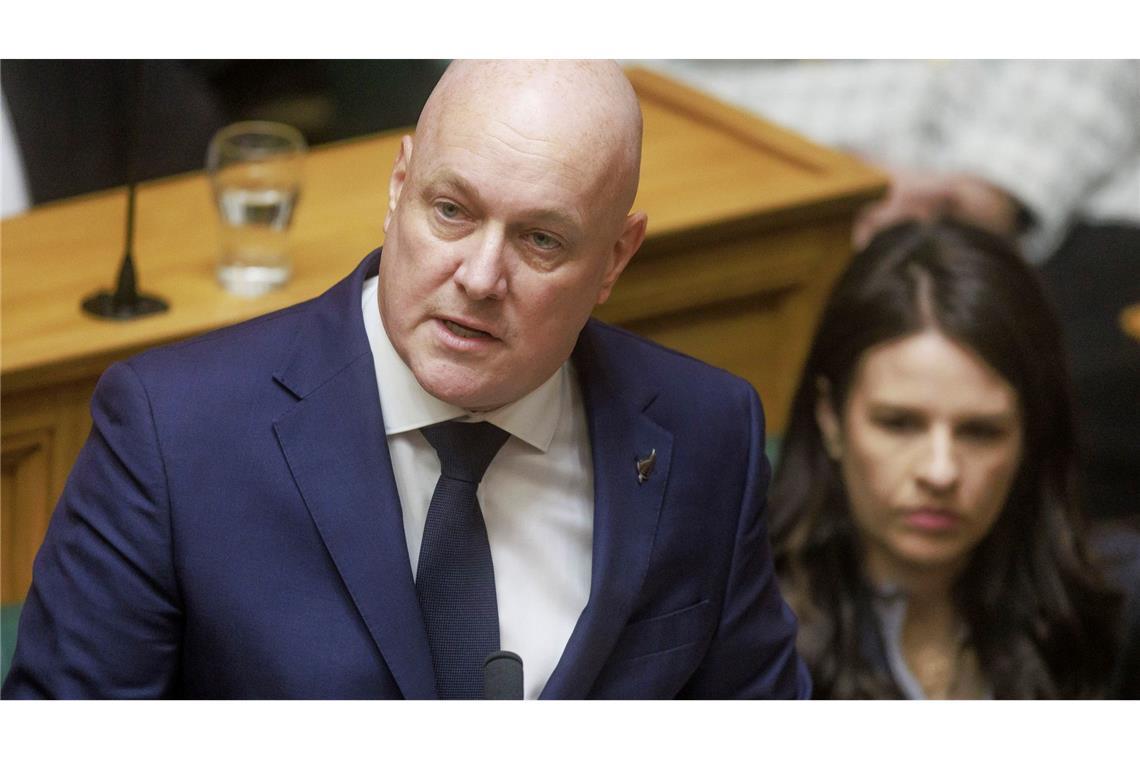 Neuseelands Premier entschuldigt sich bei Missbrauchsopfern Luxon sprach von einem "traurigen Tag in Neuseeland".