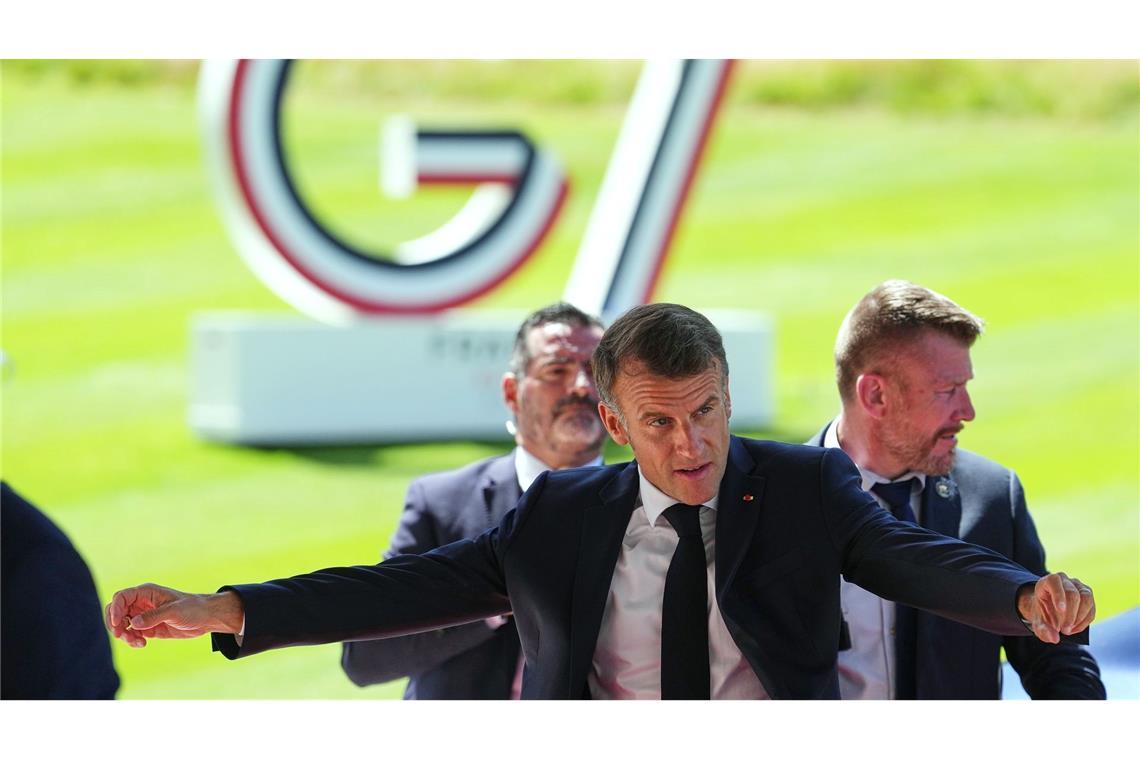 G7-Gipfel startet mit Signal der Hoffnung