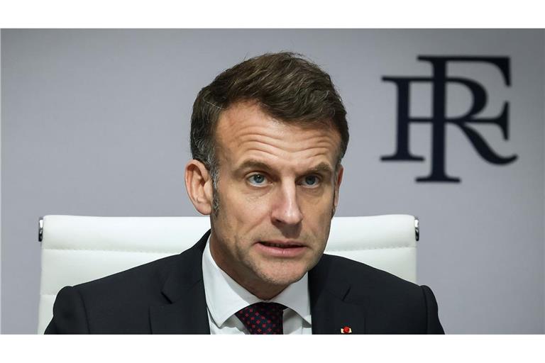 Macron hat den Angriff auf französische Soldaten im Irak verurteilt (Archivbild).