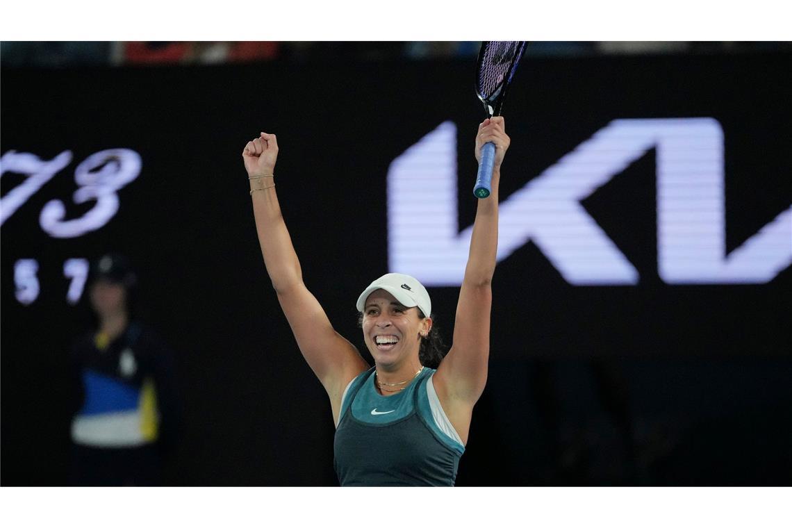 "Bedeutet die Welt": Keys feiert ersten Grand-Slam-Titel Madison Keys siegt bei den Australian Open