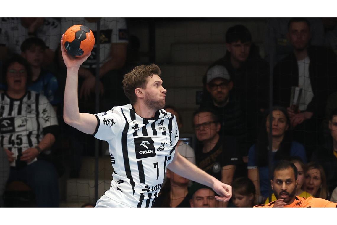 Magnus Landin startete überragend in die Partie in Göppingen.