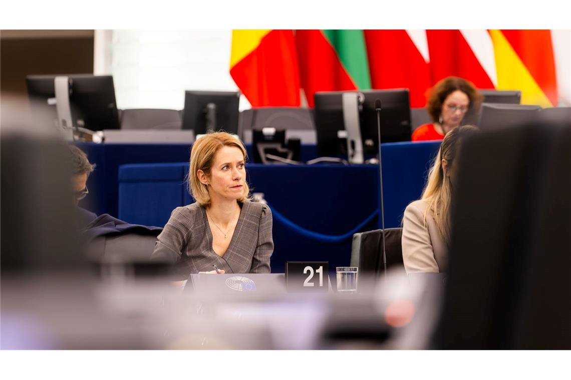 EU: Warnung vor möglichem russischem Angriff ab 2028 Mahnt zu Vorbereitungen für einen möglichen Krieg: EU-Chefdiplomatin Kaja Kallas. (Archivbild)