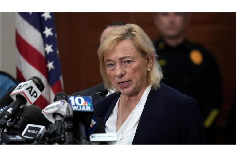 Maines Gouverneurin Janet Mills. Die Trump-Regierung verklagt den US-Bundesstaat an der Ostküste. (Archivfoto)