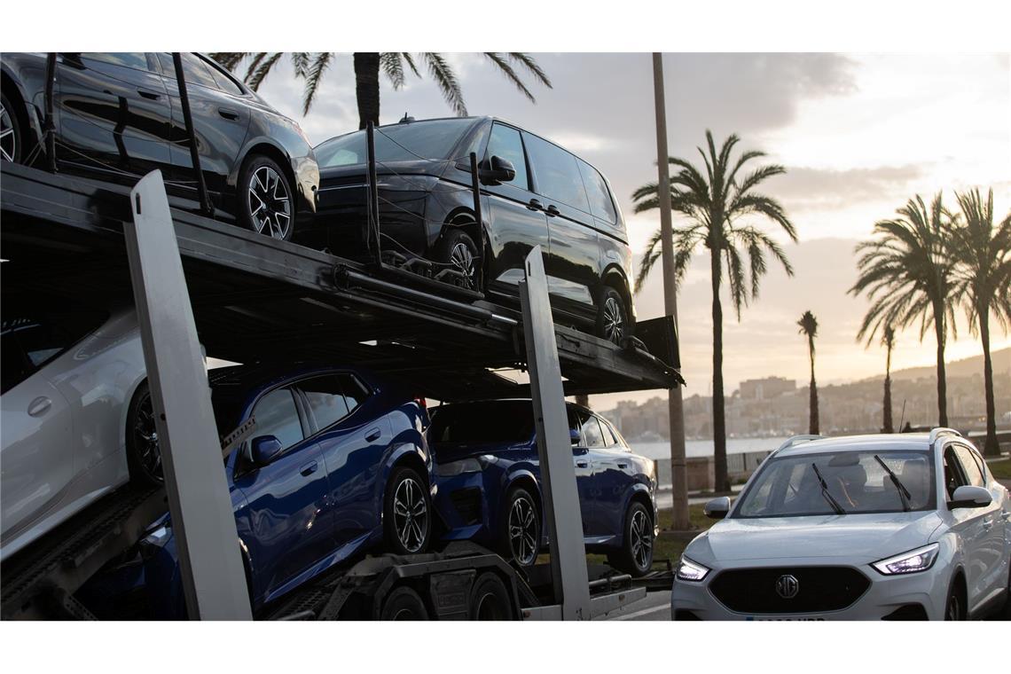 Mallorca erwägt Verbot von Zweitwagen für Zweithausbesitzer Mallorca denkt darüber nach, Zweitwagen für Zweithausbesitzer, die nicht auf der Insel angemeldet sind, zu verbieten. (Archivbild)