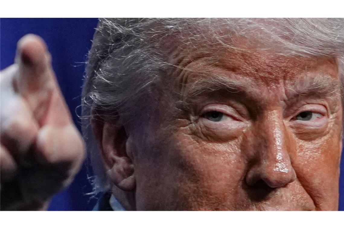 Man sei "sehr nah dran" an einem Deal, sagte Trump in einem Interview des US-Senders PBS.