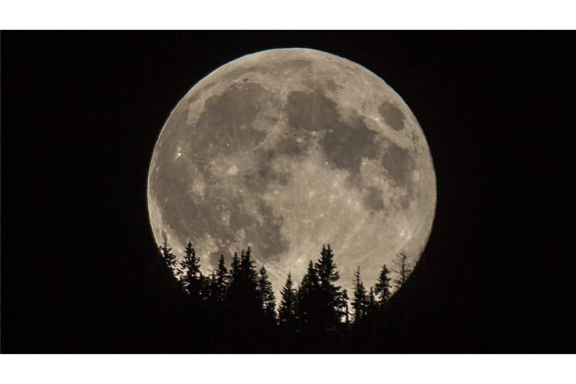 Fünf Tipps, wie Sie trotz Vollmond gut schlafen Manche Menschen bringt der hell leuchtende Himmelskörper nachts um den Schlaf. (Symbolbild)