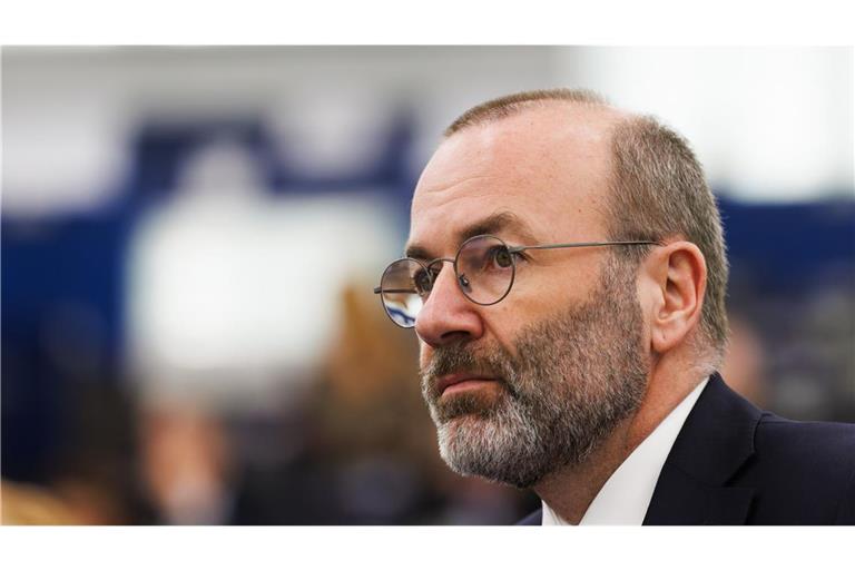 Manfred Weber (CSU), Fraktionsvorsitzender der Fraktion EVP