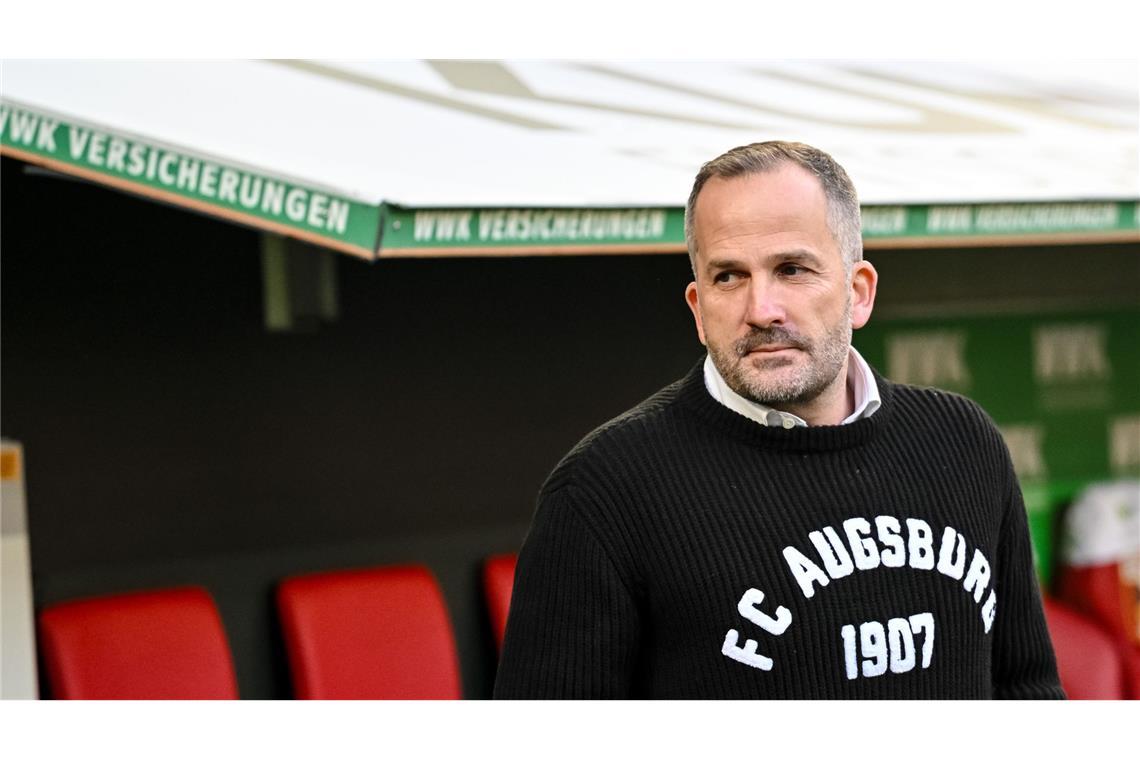 Manuel Baum sollte beim FC Augsburg nur für drei Spiele einspringen – nun soll er bis zum Saisonende Trainer bleiben.