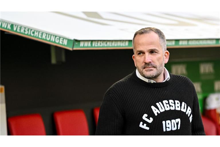 Manuel Baum sollte beim FC Augsburg nur für drei Spiele einspringen – nun soll er bis zum Saisonende Trainer bleiben.