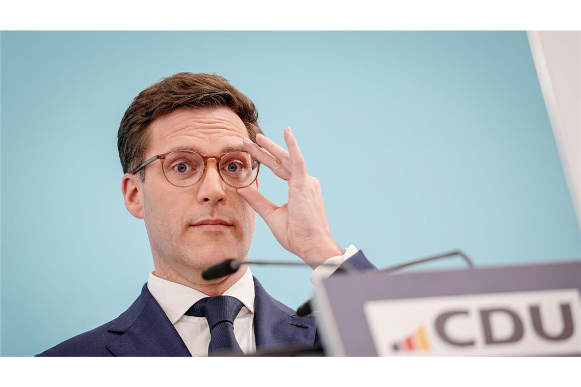 Manuel Hagel (CDU) steht wegen eines acht Jahre alten Videos in der Kritik.