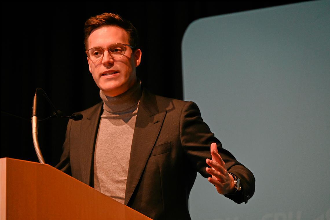 Manuel Hagel möchte die Wirtschaft auf Vordermann bringen. Fotos: Elisabeth Klaper