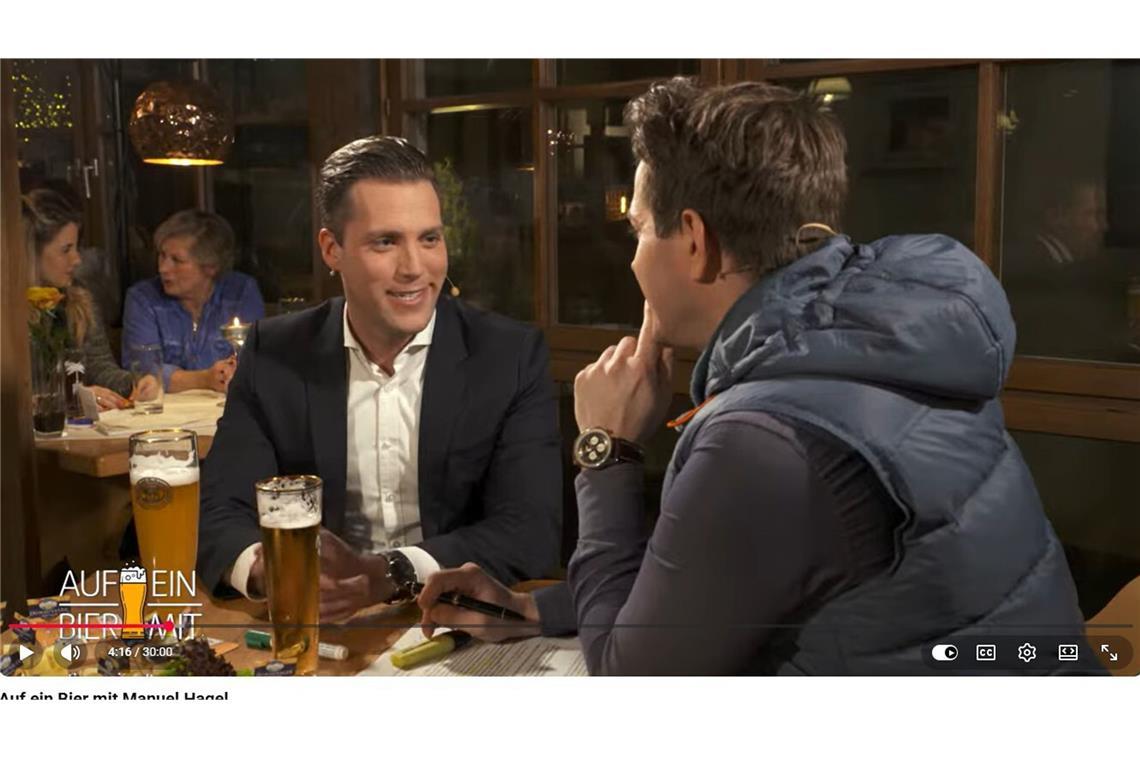 Manuel Hagel sieht sich wegen eines acht Jahre alten Videos Sexismusvorwürfen ausgesetzt.