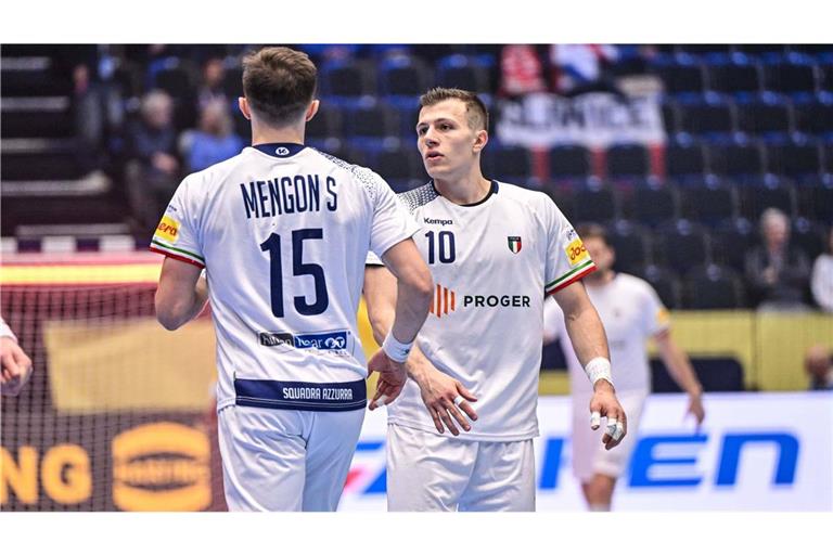 Marco Mengon (re.) spielt ab Sommer nicht nur in der italienischen Nationalmannschaft mit seinem Zwillingsbruder Simone zusammen.