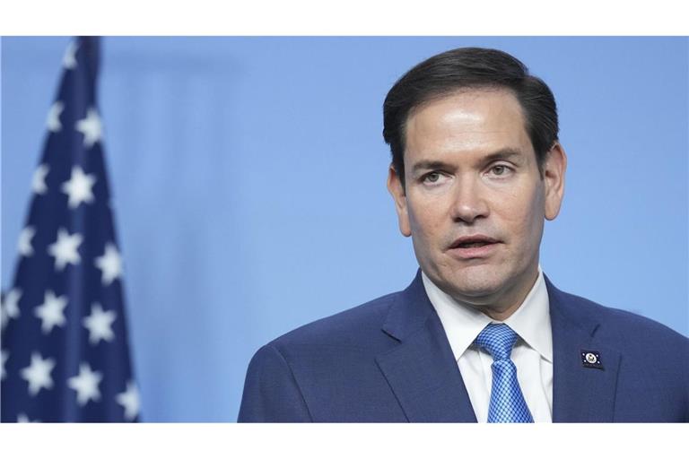 Marco Rubio bei einem Nato-Treffen in Brüssel.