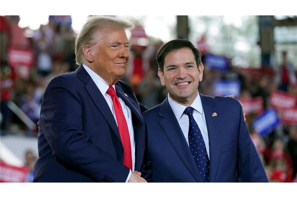TV-Mann, Milliardär, Radikale: So soll Trumps Team aussehen Marco Rubio soll Außenminister werden. (Archivbild)