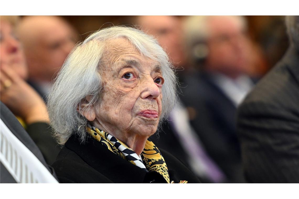 Friedenspreis an Holocaust-Überlebende Margot Friedländer Margot Friedländer sieht jeden Einzelnen in der Pflicht für die Demokratie