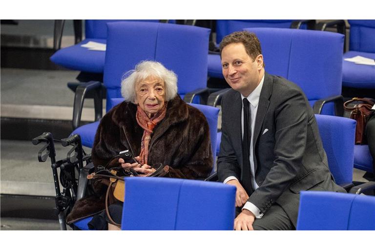 Margot Friedländer war während ihres Lebens auch im Bundestag zu Gast (Archivbild).