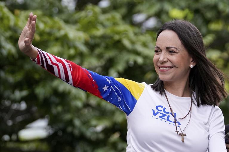 Maria Corina Machado erhält den Friedensnobelpreis.