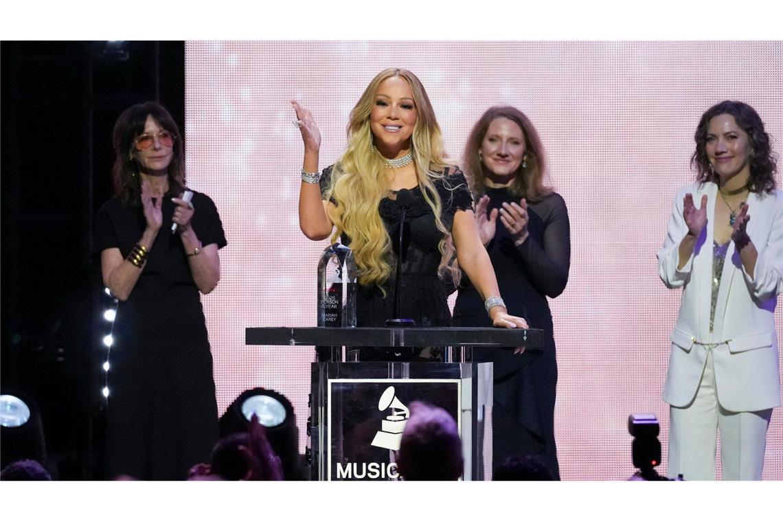 Mariah Carey freut sich über eine weitere Auszeichnung.