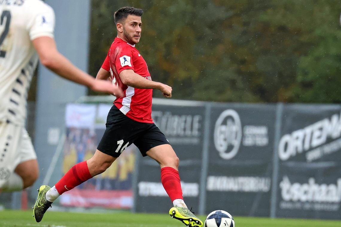 Marius Kunde ist einer der Spieler mit den meisten Einsatzzeiten im Großaspacher Kader. Foto: Alexander Becher