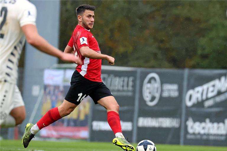 Marius Kunde ist einer der Spieler mit den meisten Einsatzzeiten im Großaspacher Kader. Foto: Alexander Becher