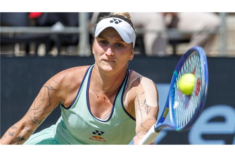 Marketa Vondrousova wurde für einen verpassten Dopingtest für vier Jahre gesperrt. (Archivbild)