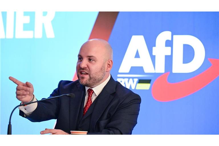 Markus Frohnmaier, der Spitzenkandidat der AfD für die Landtagswahl in Baden-Württemberg 2026.