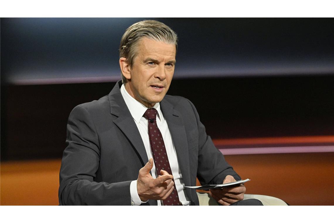 Markus Lanz in Aktion.