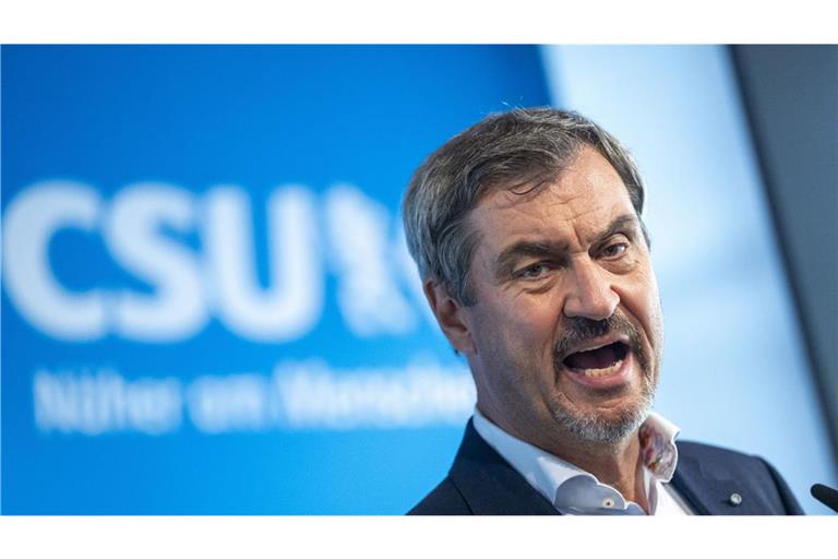 Markus Söder fordert eine Wehrpflicht in Deutschland.