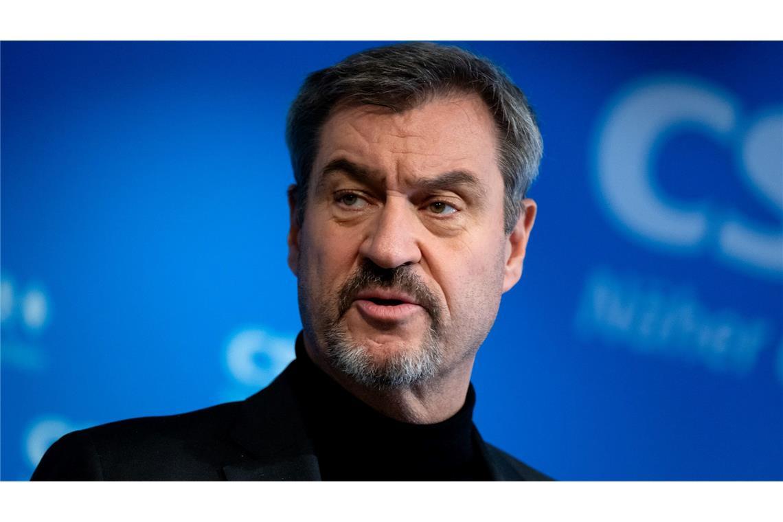 Söder warnt Union vor "wohlfeilen Kompromissen" Markus Söder verspricht einen Neuanfang fürs Land. (Archivbild)