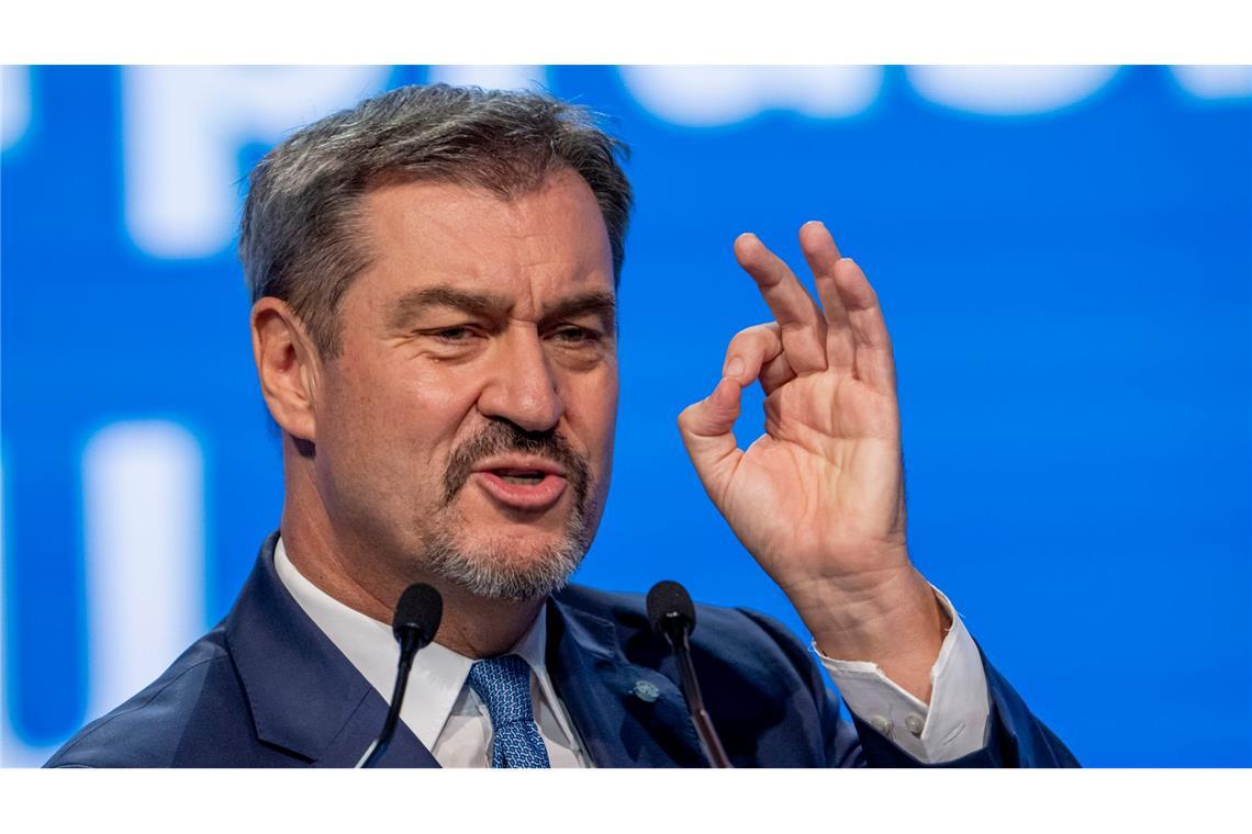 Söder will keine Schlammschlacht im Wahlkampf Markus Söder will im bevorstehenden Wahlkampf keine Schlammschlacht. (Archivbild)