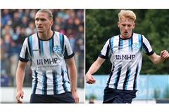 Marlon Faß (li.) und Oskar Hencke stehen in Trier nicht zur Verfügung.     
Fotos: Baumann