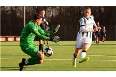 Marlon Faß war gegen Young Boys Reutlingen noch im Einsatz, nun verletzte sich der Stürmer im Training.      
Foto: Baumann