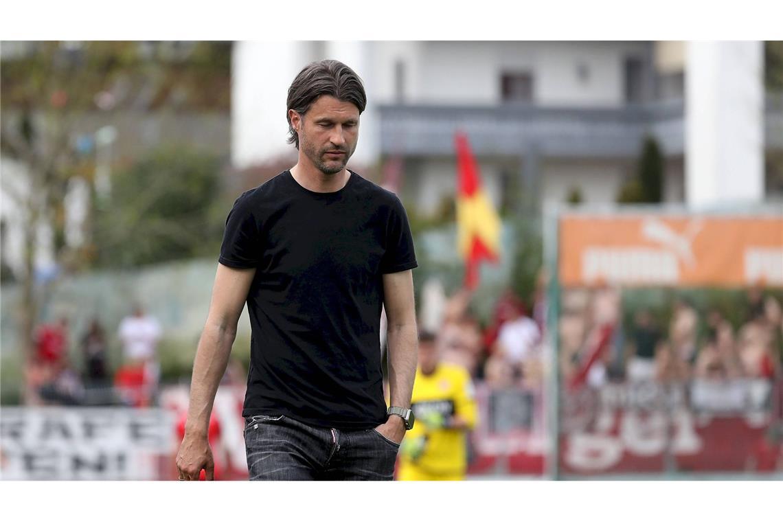 Ex-VfB-Profi Martin Lanig: Aus als Coach bei den Würzburger Kickers Martin Lanig musste als Coach bei Bayern-Regionalligist Würzburg gehen.
Archivfoto: IMAGO/Frank Scheuring