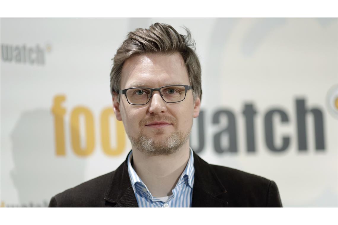Martin Rücker, Geschäftsführer Foodwatch Deutschland: Die Verbraucherorganisation hat die Wahl zu ihrem Negativpreis "Goldener Windbeutel" eröffnet.