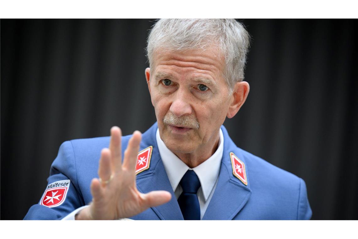 Hilfsorganisationen: Große Lücken im Bevölkerungsschutz Martin Schelleis hält es für notwendig, die Bevölkerung für Risiken zu sensibilisieren. (Archivfoto)