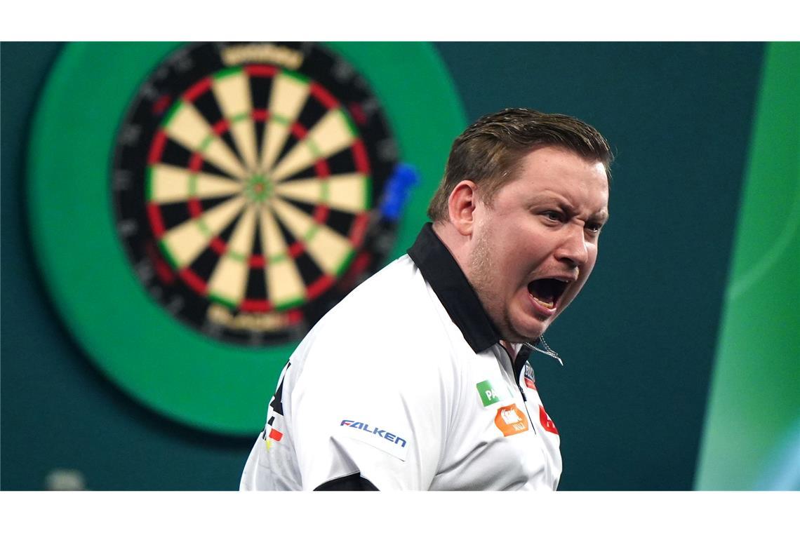 Martin Schindler bei Darts-WM weiter - Max Hopp scheidet aus