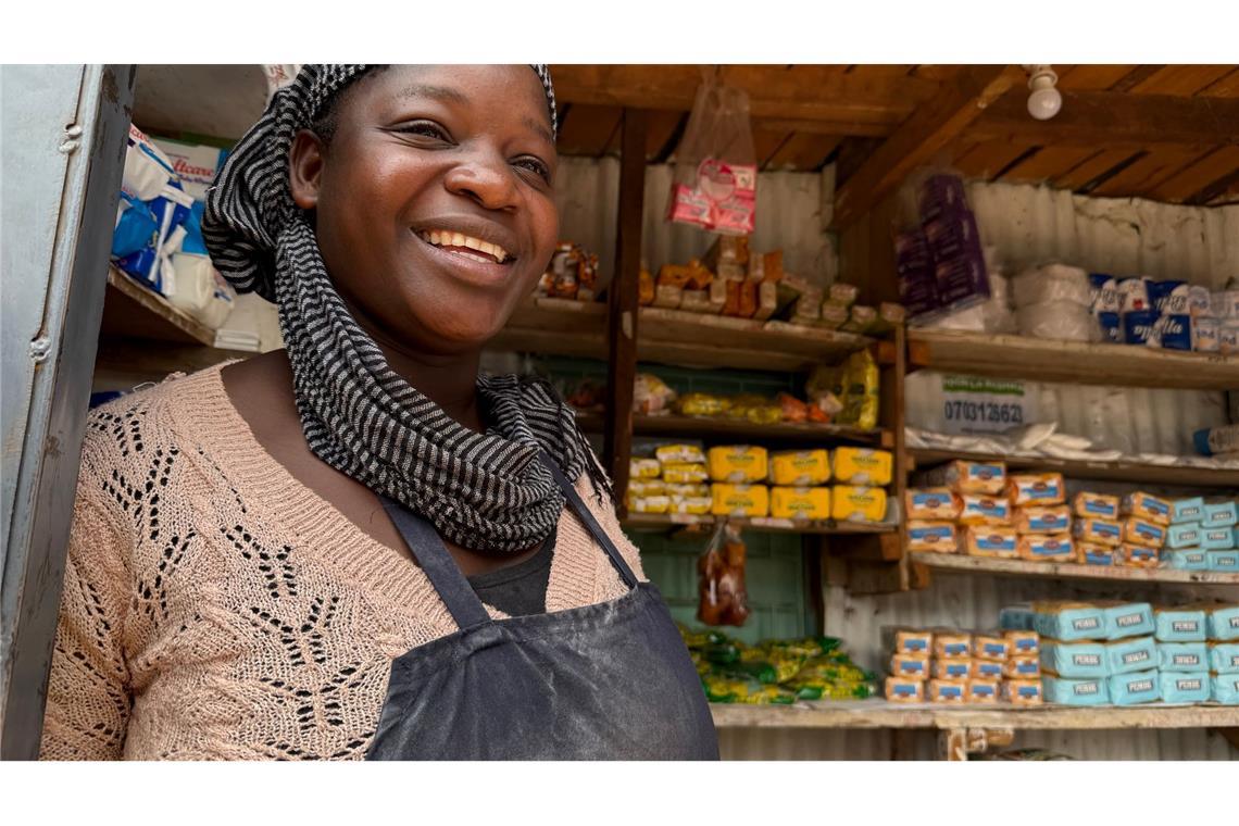 Mary Abongo hat nach einem Businesstraining und einem Darlehen einen Laden in Kibera eröffnet. (Archivbild)