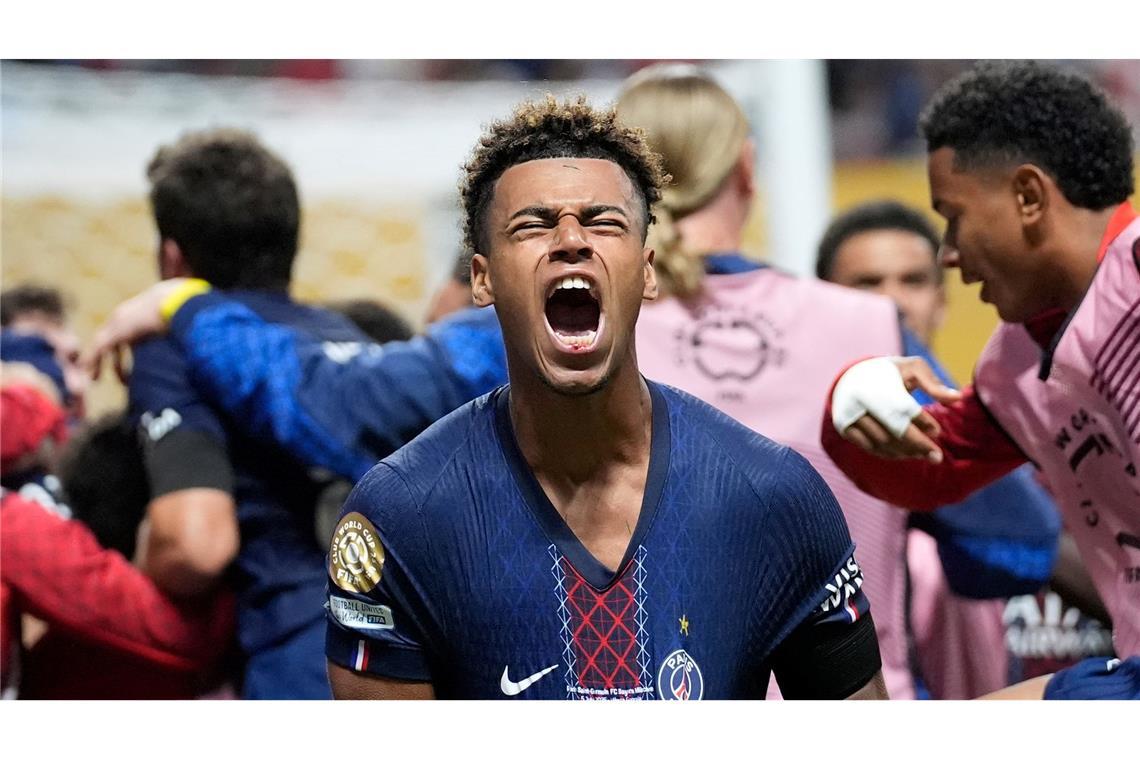 "Ein echter Schock": Bayern lange ohne Magic Musiala Matchwinner für Paris: Desiré Doué.